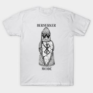 Savage Conquerors: The Fierce Viking Berserkers of the Lewis Chessmen T-Shirt